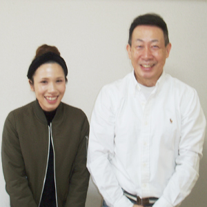 お客さまとの写真